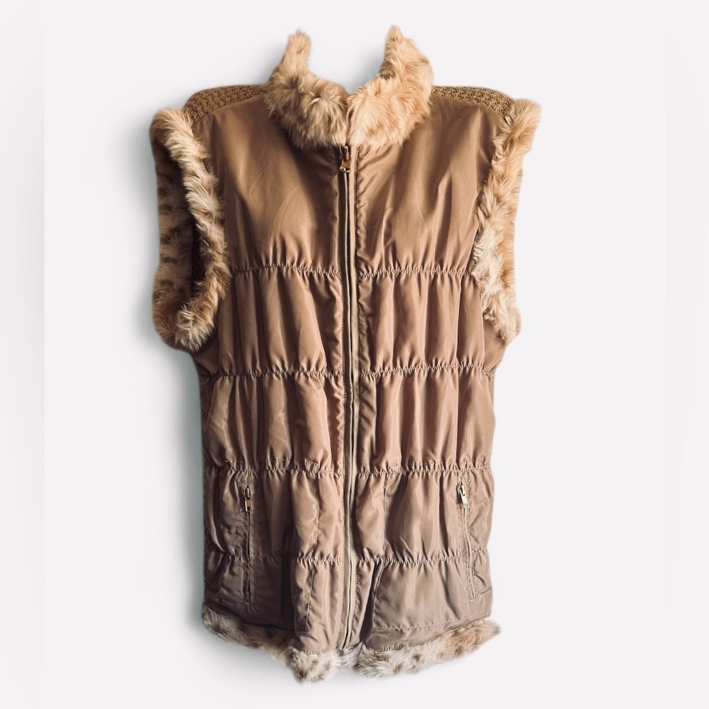Bagatelle Beige Quilted Jacket